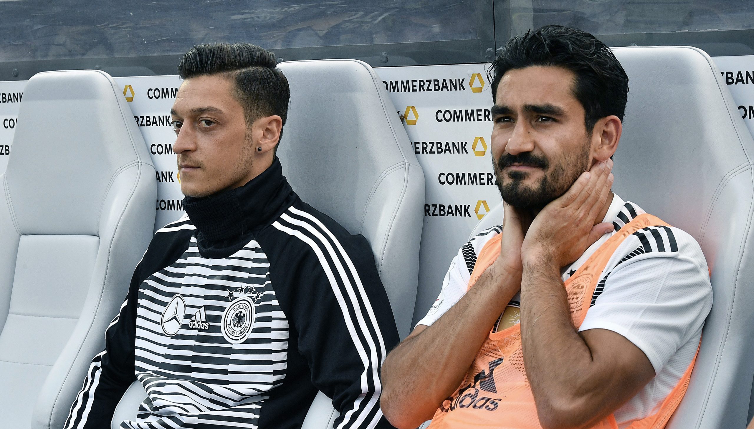 Özil und Gündogan. Özil und Gündogan.