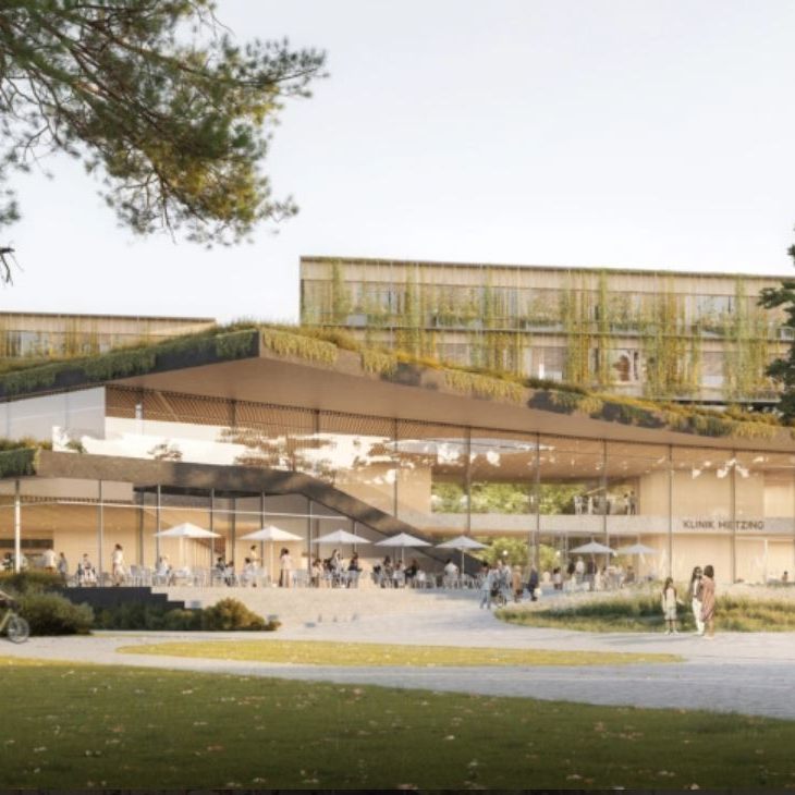 So soll die neue Wiener Klinik Hietzing aussehen.