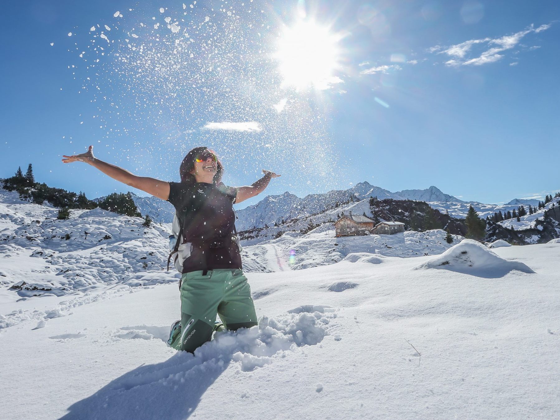 Am Sonntagnachmittag wird sich wahrscheinlich auch die Sonne wieder kurz blicken lassen.