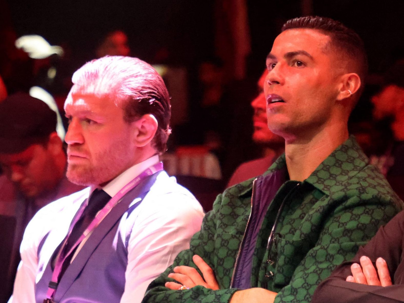 Conor McGregor und Cristiano Ronaldo. Conor McGregor und Cristiano Ronaldo.