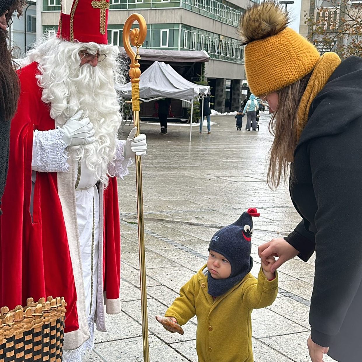Der Nikolaus war in Dornbirn unterwegs.