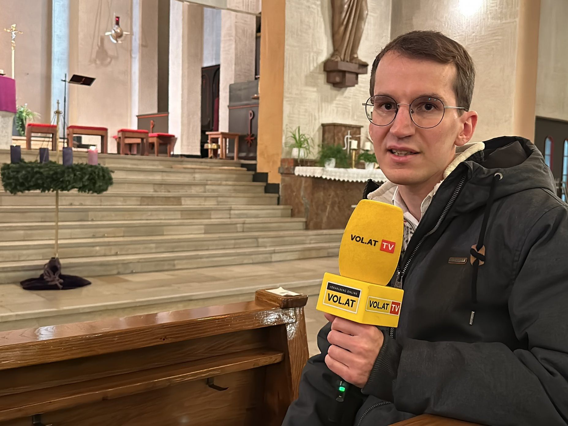 Kaplan Jakob Geier aus Bludenz teilt seine Gedanken zum dritten Advent. Kaplan Jakob Geier aus Bludenz teilt seine Gedanken zum dritten Advent.