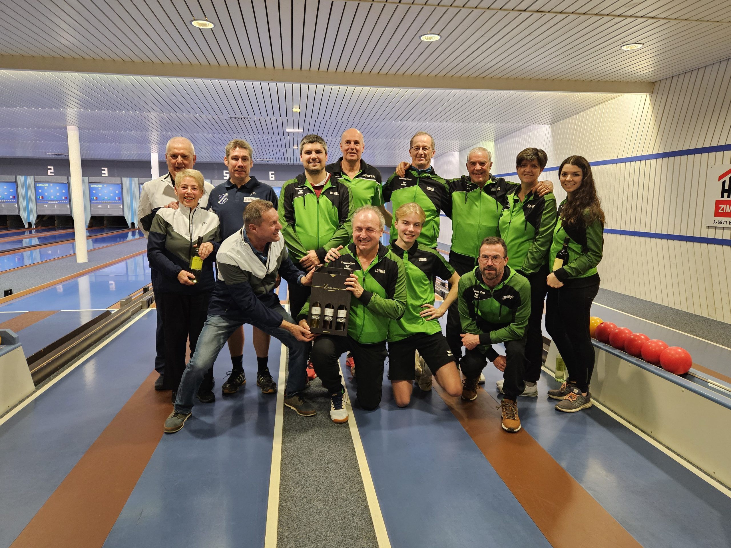 Die siegreichen Teams aus Hard und Linzenberg