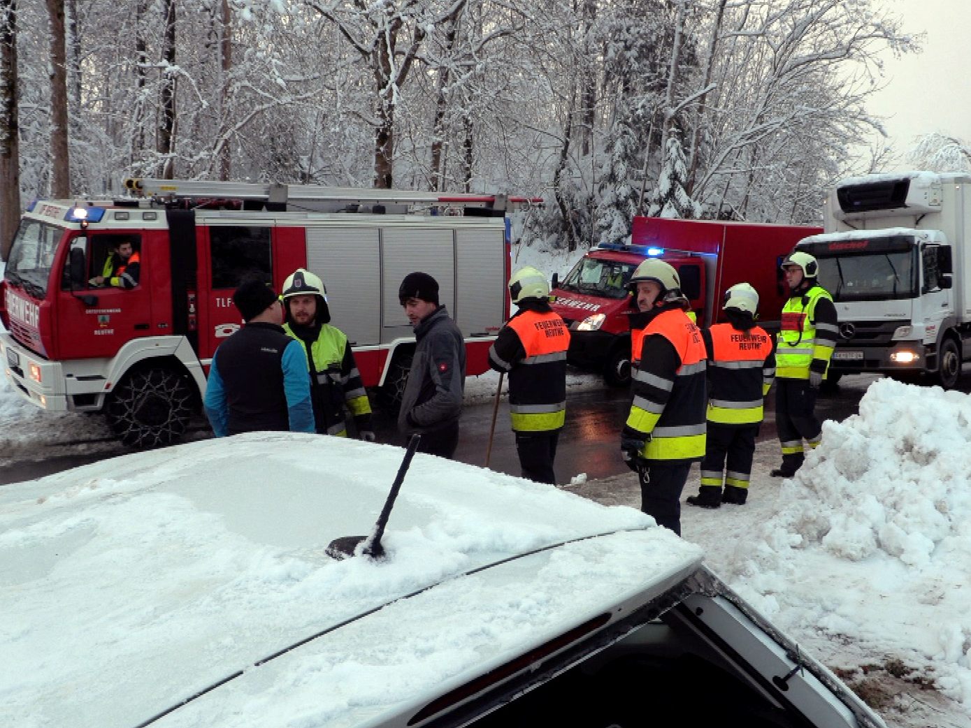 Schwerer Unfall in Reuthe.