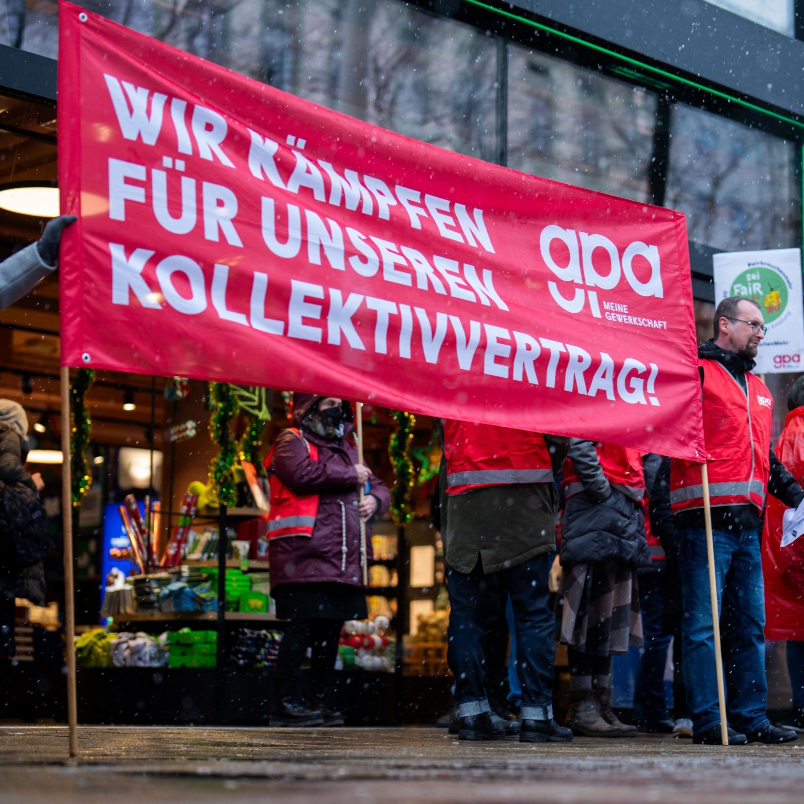 Die Verhandlungen um den Handels-KV gehen in die fünfte Runde.