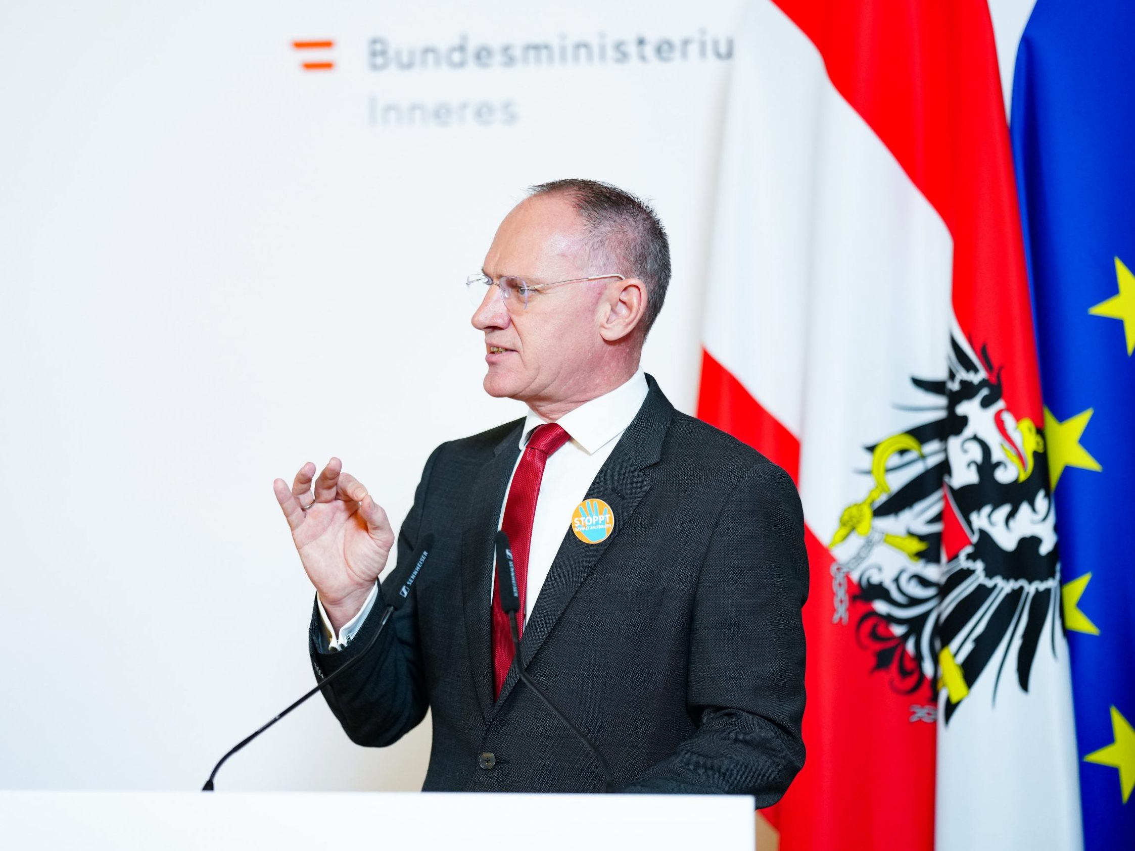 Innenminister Karner sieht nun Brüssel gefragt. Innenminister Karner sieht nun Brüssel gefragt.