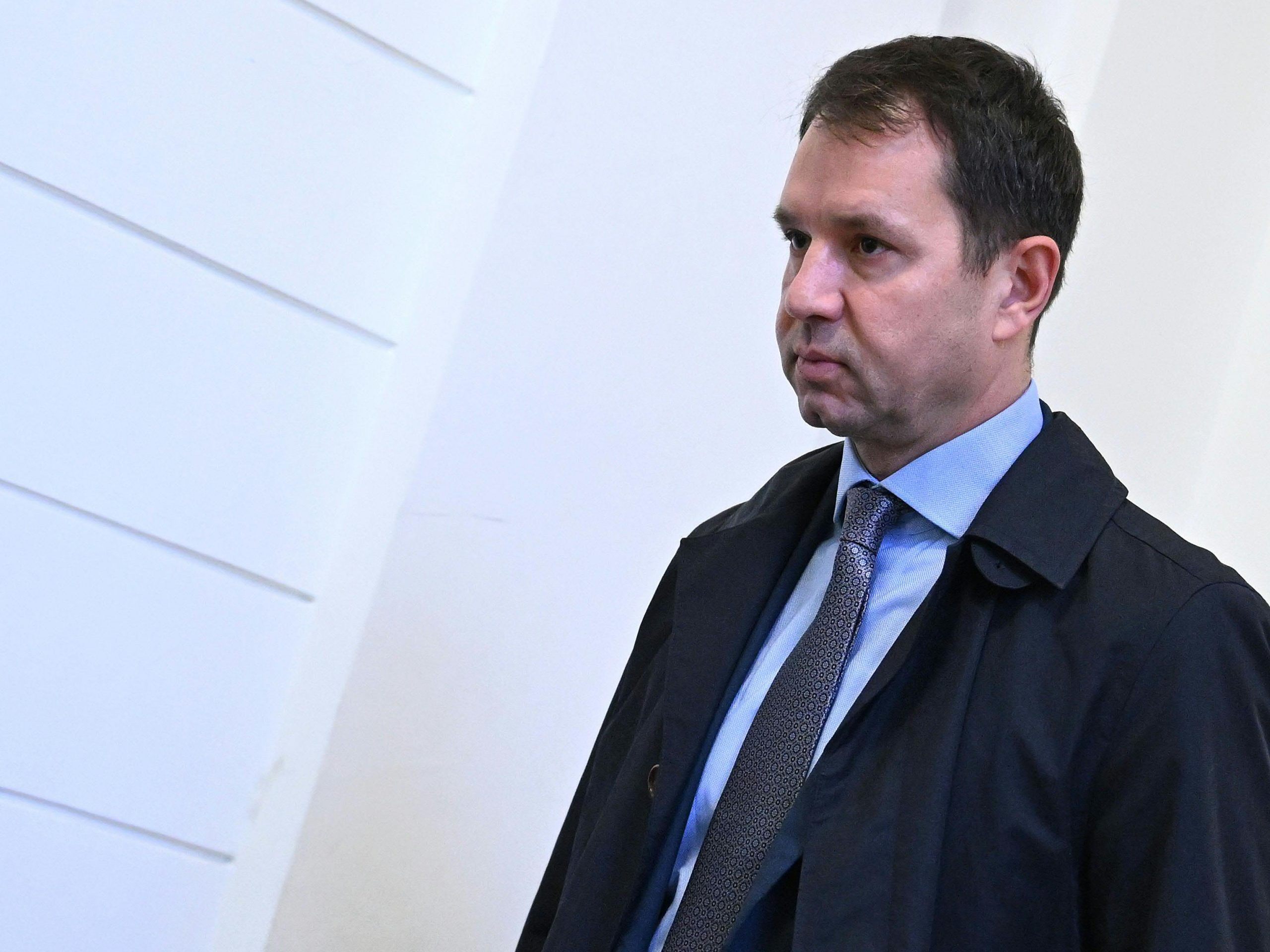 Thomas Schmid am Freitag.