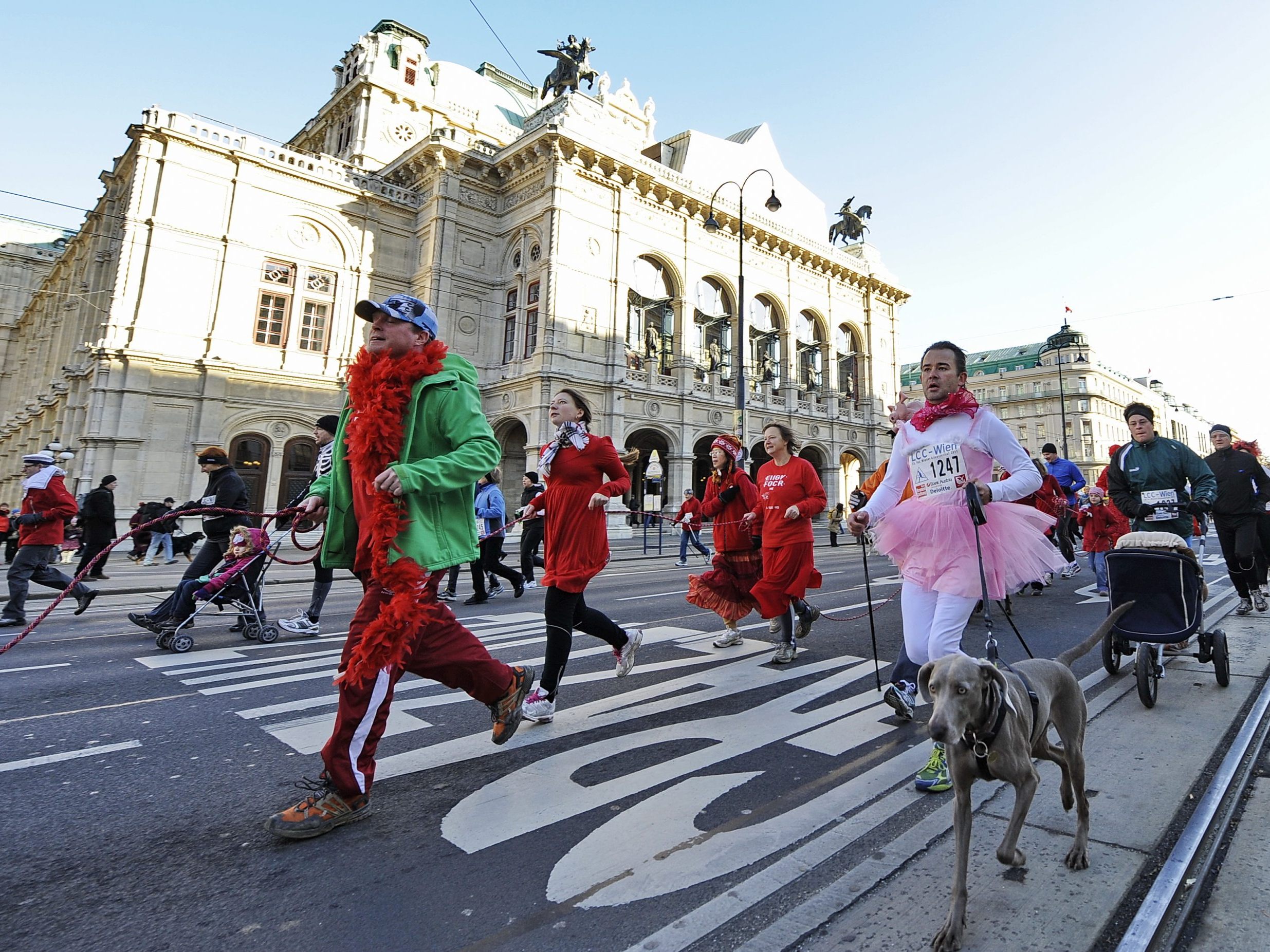 Beim Silvesterlauf in Wien werden wieder Tausende Teilnehmer erwartet. Beim Silvesterlauf in Wien werden wieder Tausende Teilnehmer erwartet.