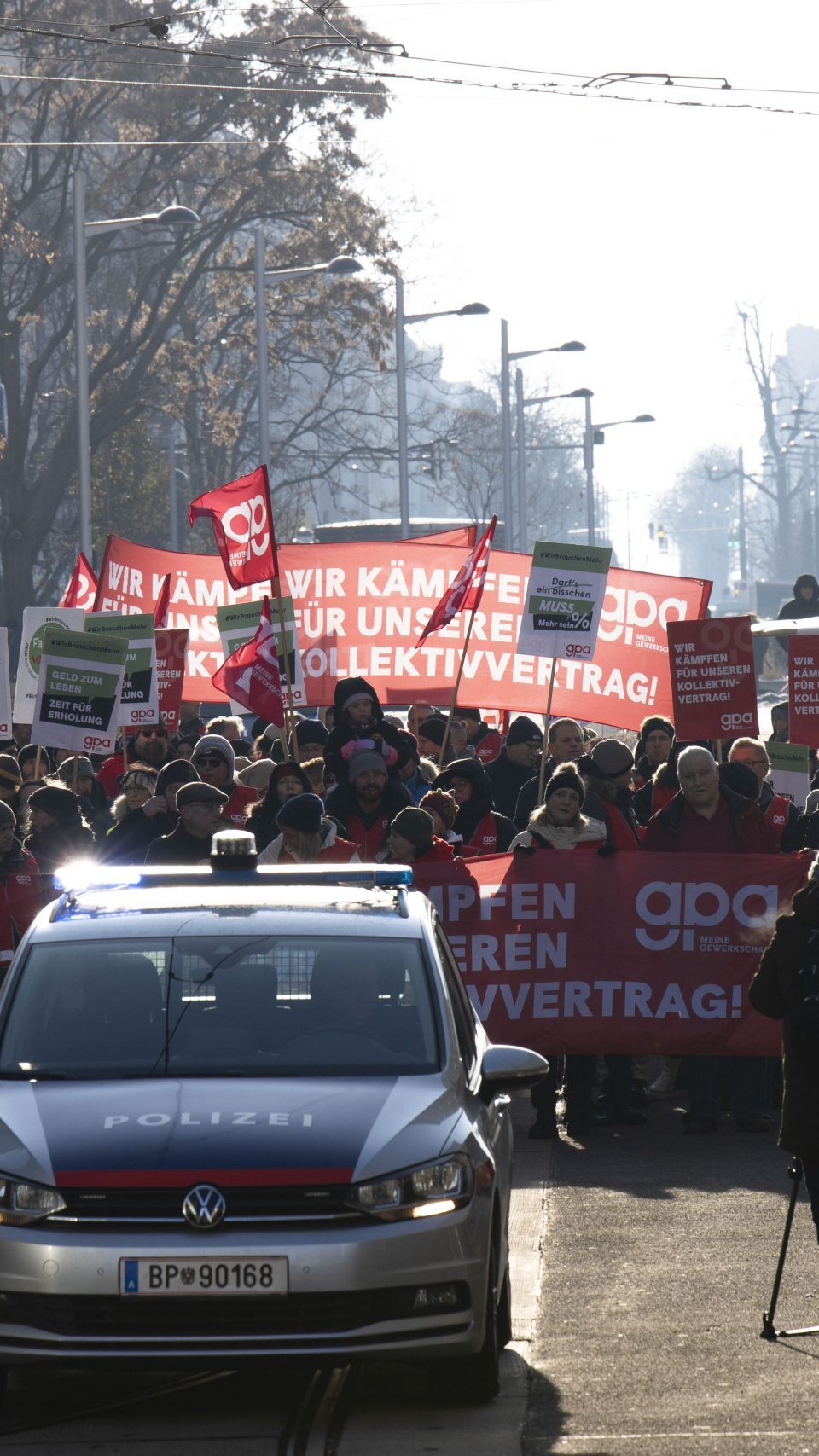 Auch im Lebensmittel-Großhandel kommt es zu Streiks.