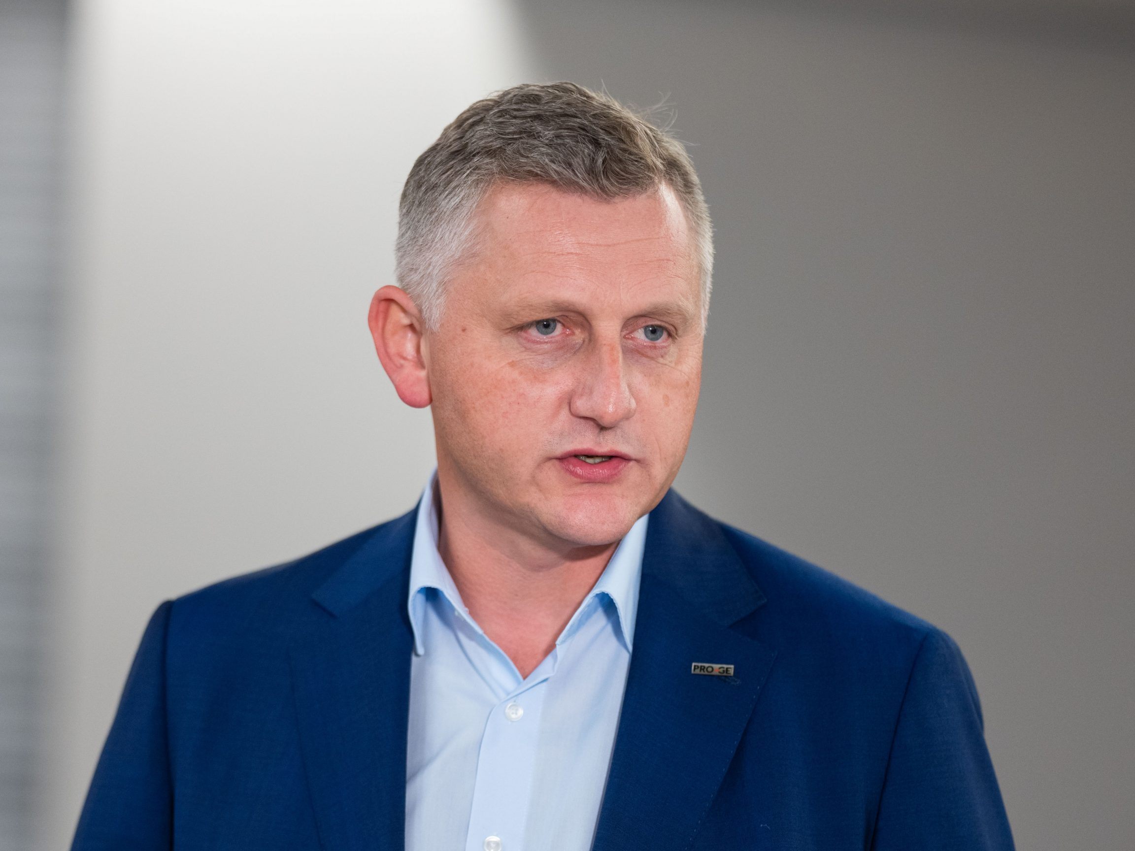 Im Bild: Reinhold Binder.