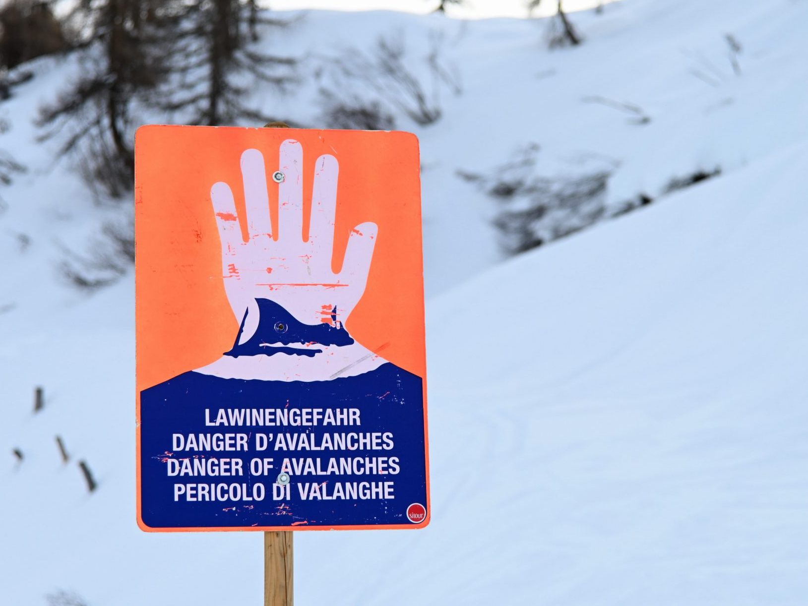 Die Lawinenlage in Vorarlberg ist angespannt. Die Lawinenlage in Vorarlberg ist angespannt.
