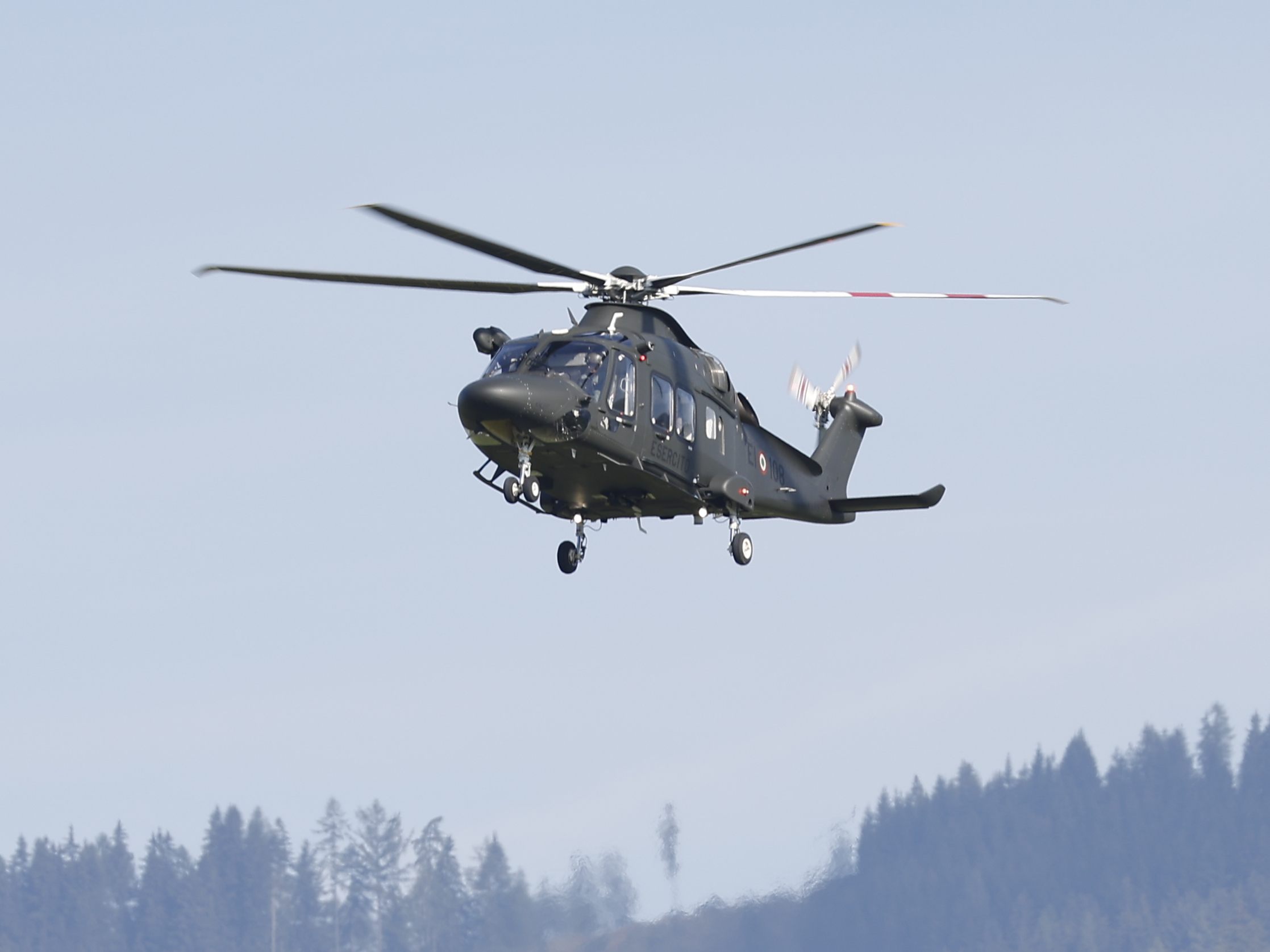 Die Bundesheer-Piloten erhielten die Lizenzen für die neuen "Leonardo"-Hubschrauber.