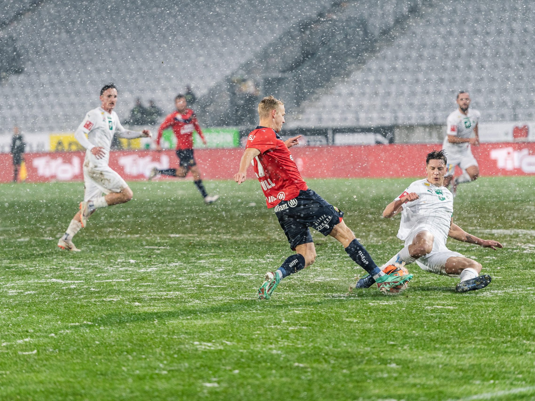 Rapid Wien gewann auch das zweite Spiel unter Klauß. Rapid Wien gewann auch das zweite Spiel unter Klauß.