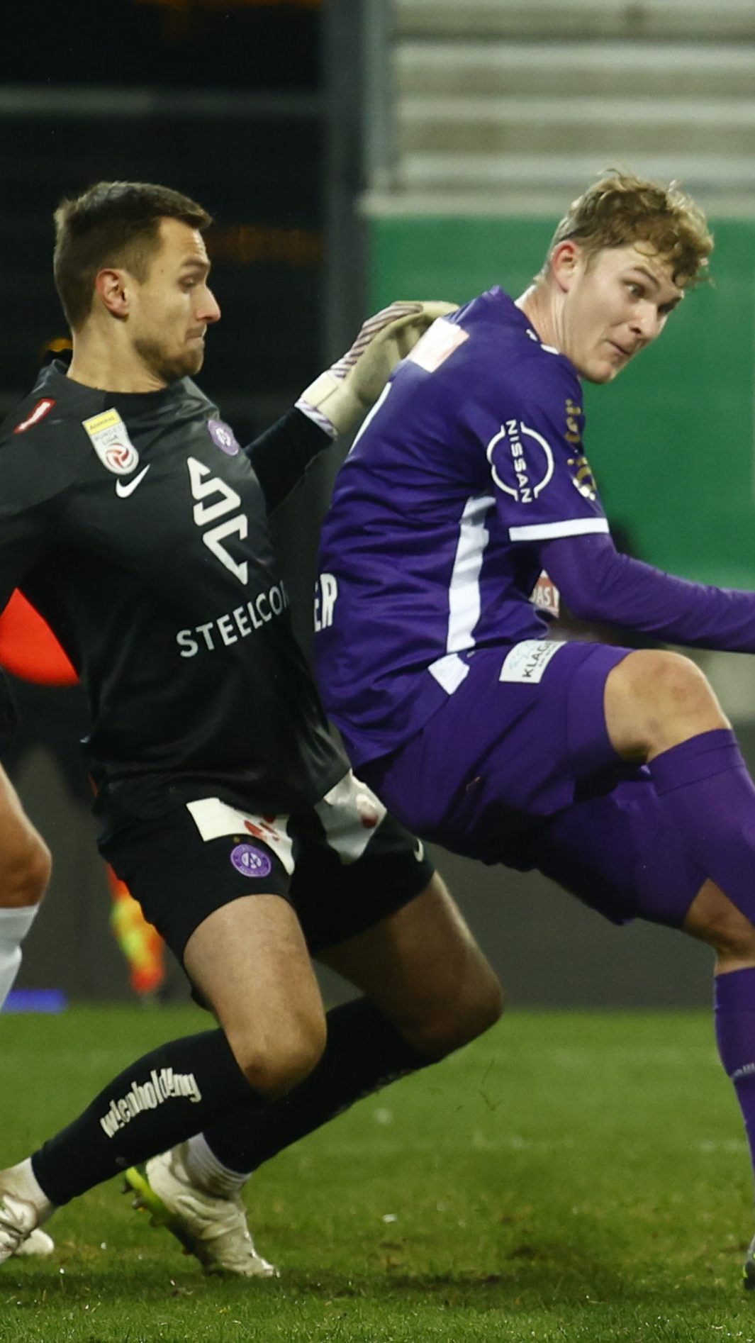 Austria Wien holte in Klagenfurt ein hoch verdientes 2:2-Unentschieden.