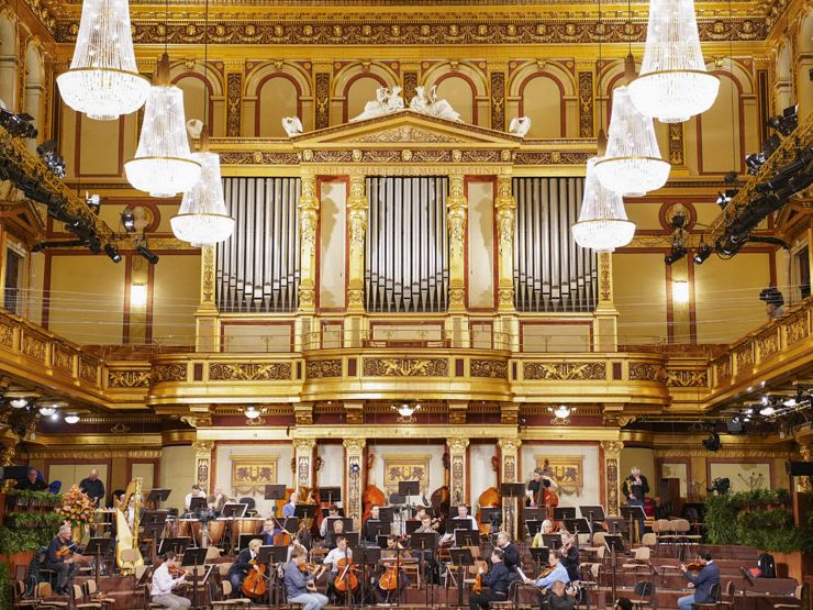 Rund 100 Länder übertragen das Wiener Neujahrskonzert 2024.