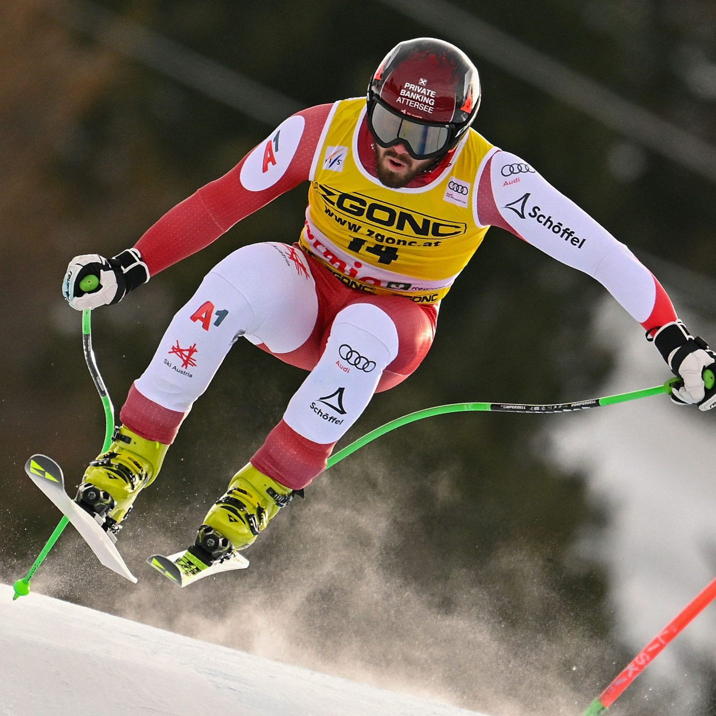 Für die Herren steht noch ein Super G auf dem Programm.