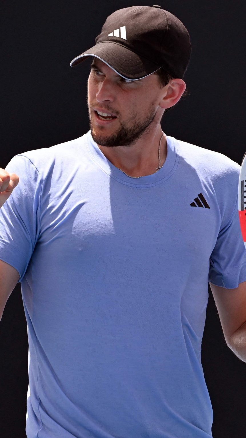 Dominic Thiem steht im Brisbane Hauptbewerb.