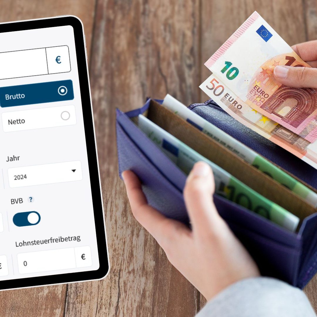 Der "Entlastungsrechner" soll die steuerliche Erleichterung durch die Abschaffung der Kalten Progression darstellen.