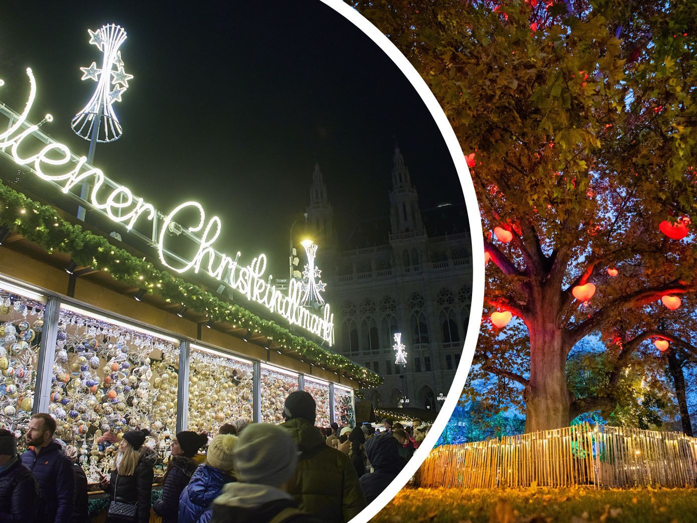 Der Wiener Christkindlmarkt am Rathausplatz ist laut "Financial Times" einer der besten weltweit.