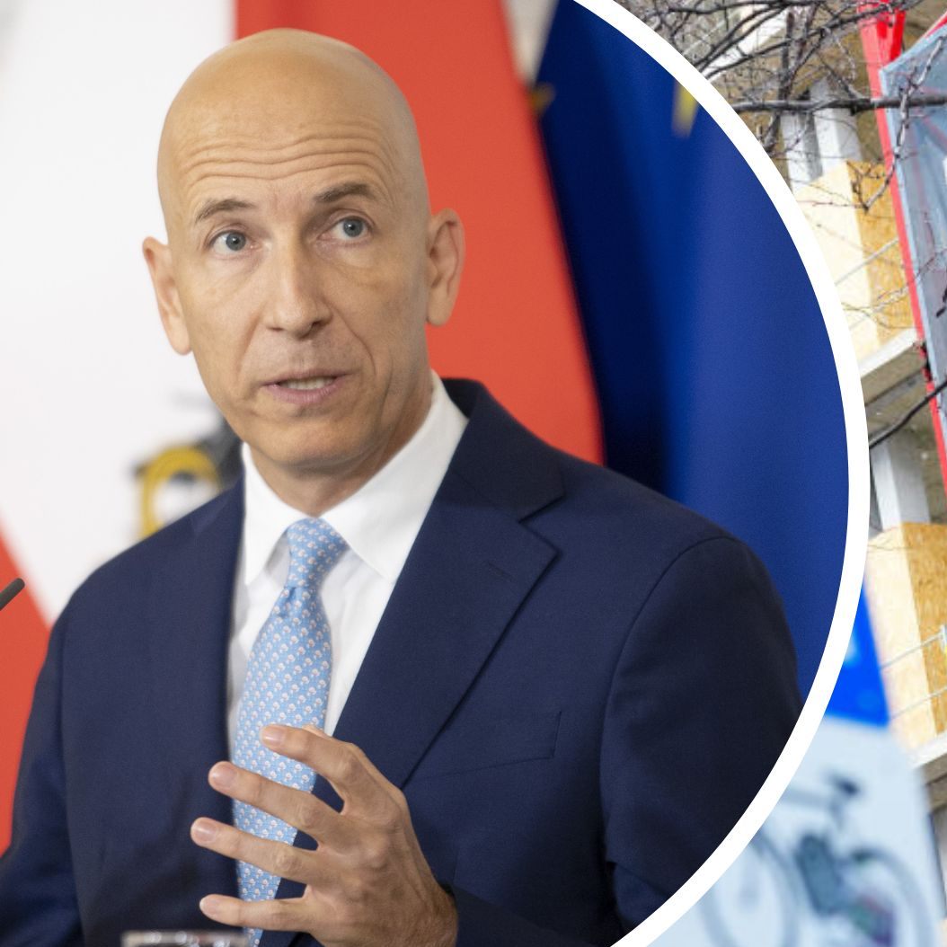 Laut Wirtschaftsminister Martin Kocher (ÖVP) sind die Folgen der Signa-Pleite noch nicht absehbar.