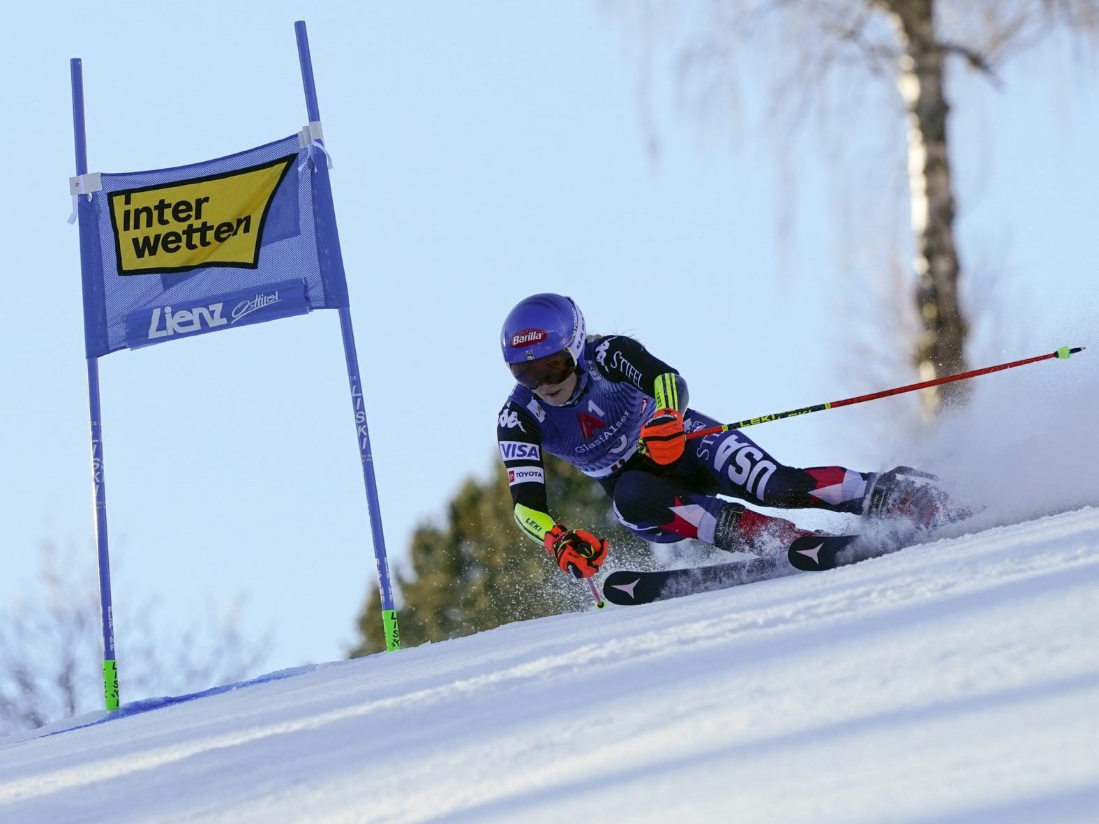 Mikaela Shiffrin führt nach dem 1. Durchgang in Lienz.