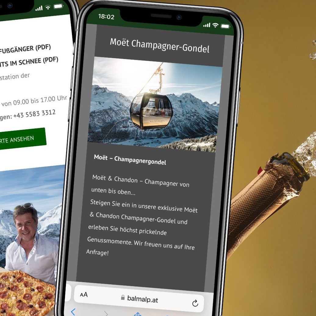 In der Balmalp treffen Skihütte und Luxus aufeinander.