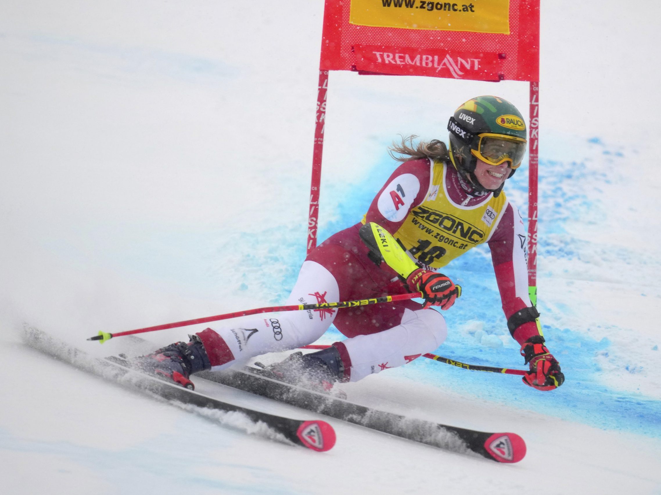 Katharina Liensberger will in Lienz weiter angreifen. Katharina Liensberger will in Lienz weiter angreifen.