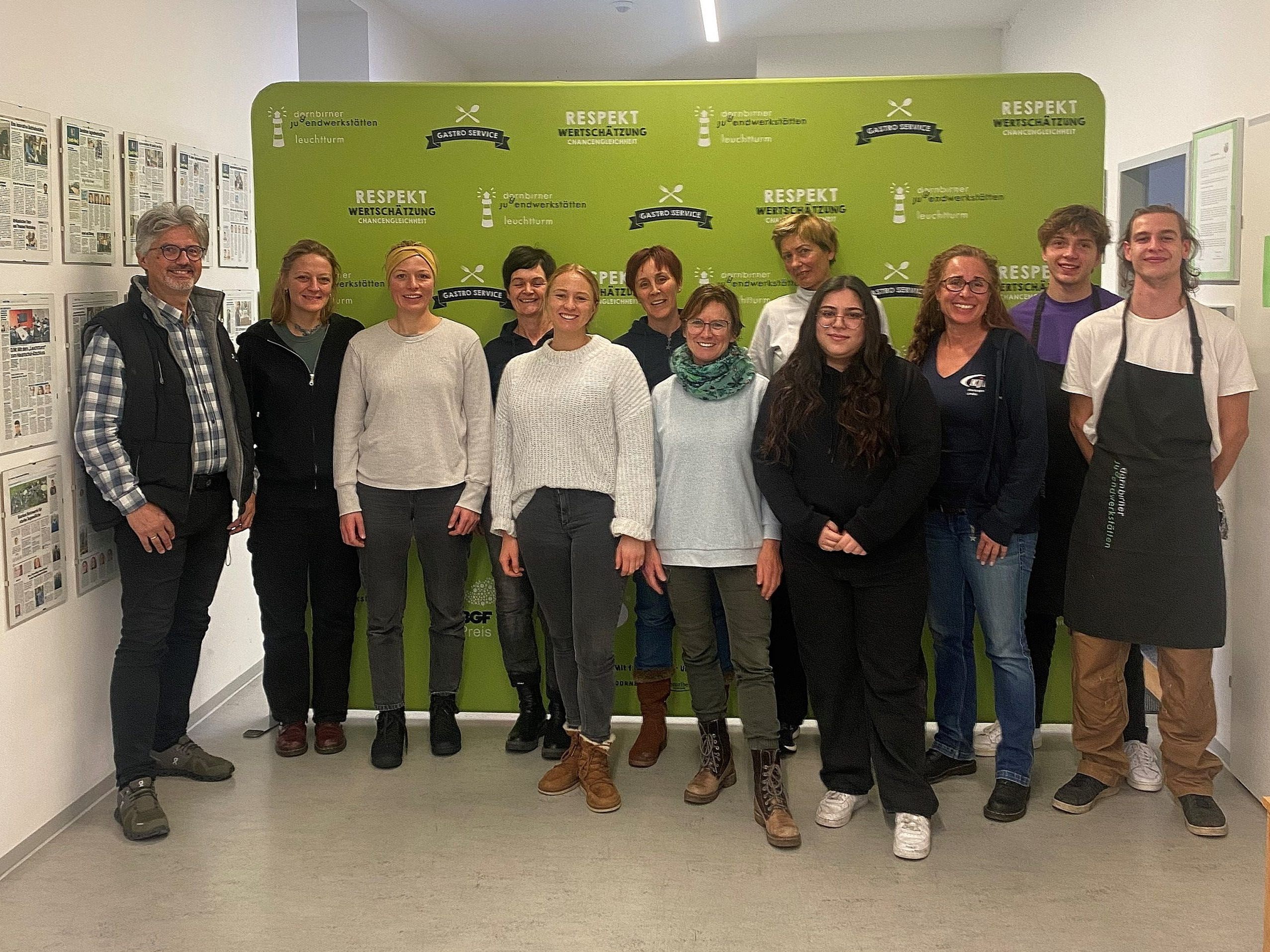Die Dornbirner Jugendwerkstätten und die OJAD freuten sich über den Besuch aus Lindau. Die Dornbirner Jugendwerkstätten und die OJAD freuten sich über den Besuch aus Lindau.