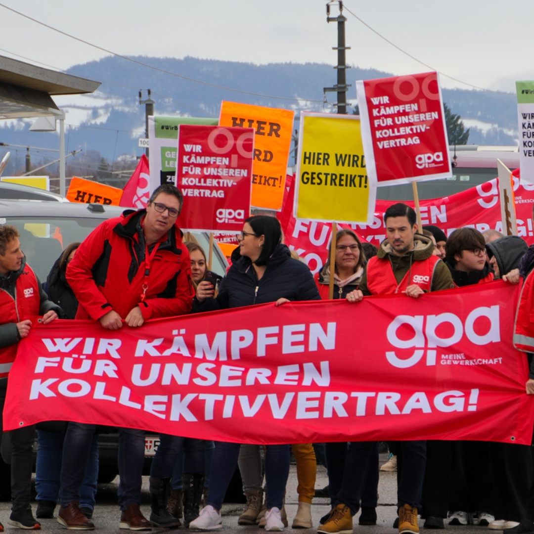 Handel kündigt Streik an