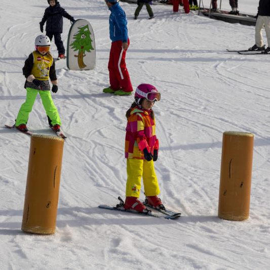 Das Skigebiet ist besonders bei Familien beliebt.