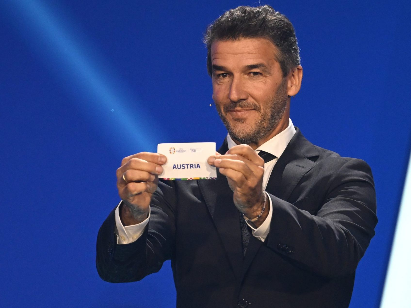 Österreich könnte eine echte Hammer-Gruppe bekommen. (Bild von der Quali-Auslosung 2022)