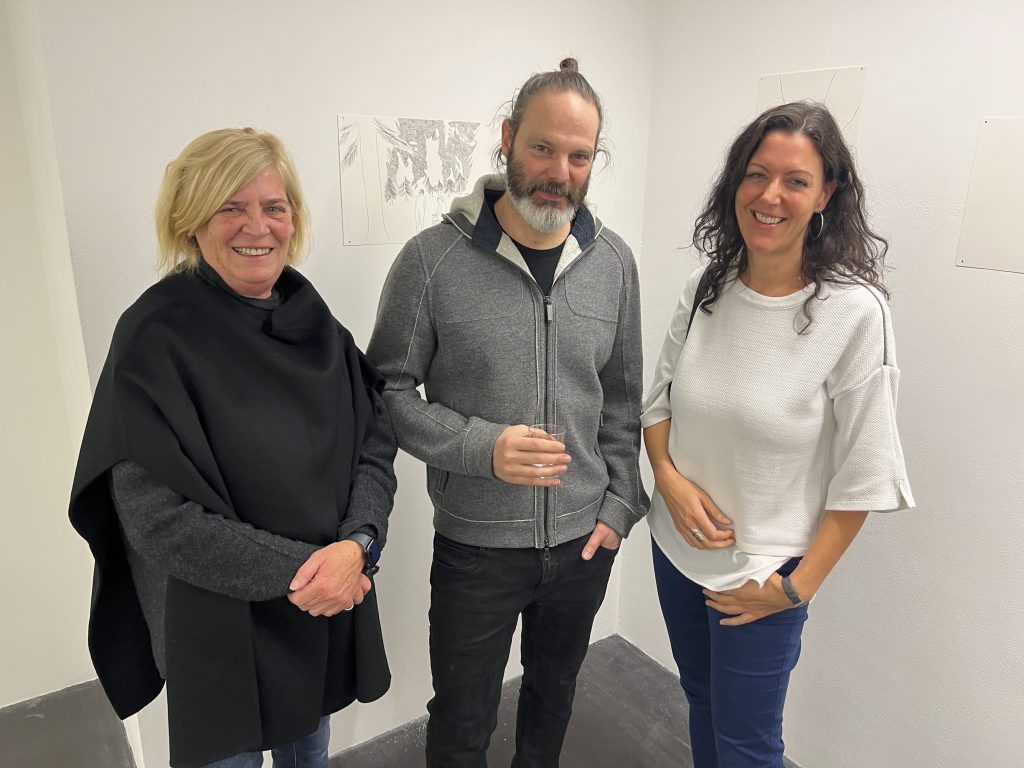 Werke von Peter Wehinger lockten Kunstinteressierte nach Hard VOL.AT