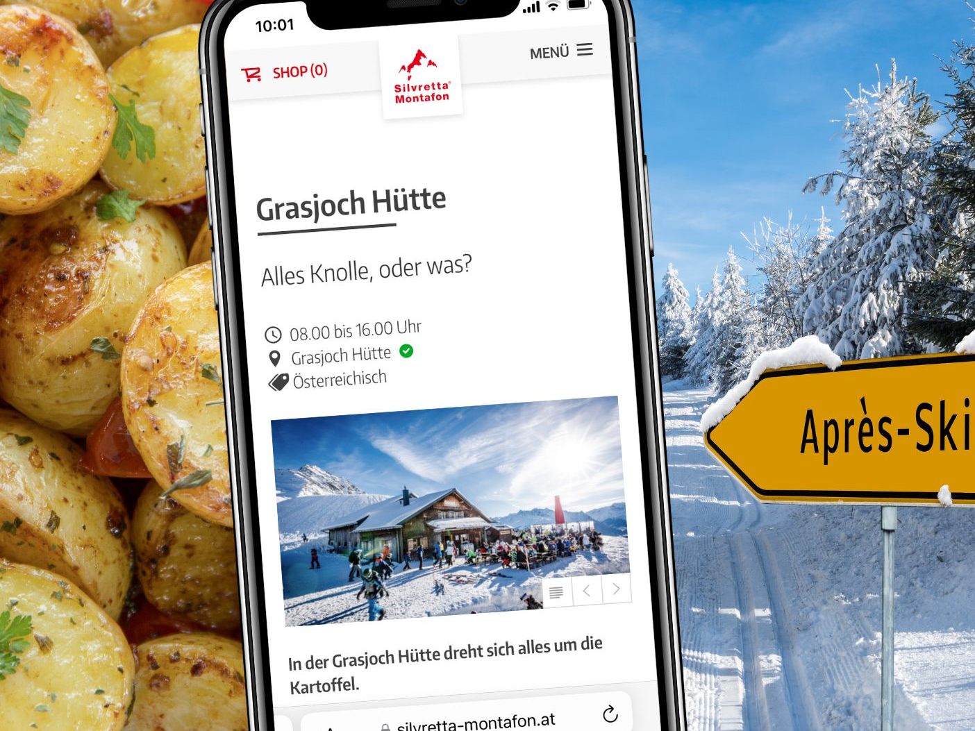 Die Grasjoch Hütte verführt mit österreichischen Klassikern und hat sich dabei ganz der Kartoffel verschrieben.