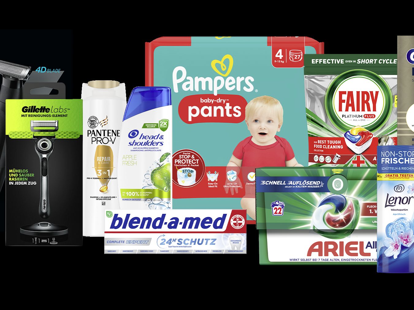 Gewinnt ein Produktpaket von P&G! Gewinnt ein Produktpaket von P&G!