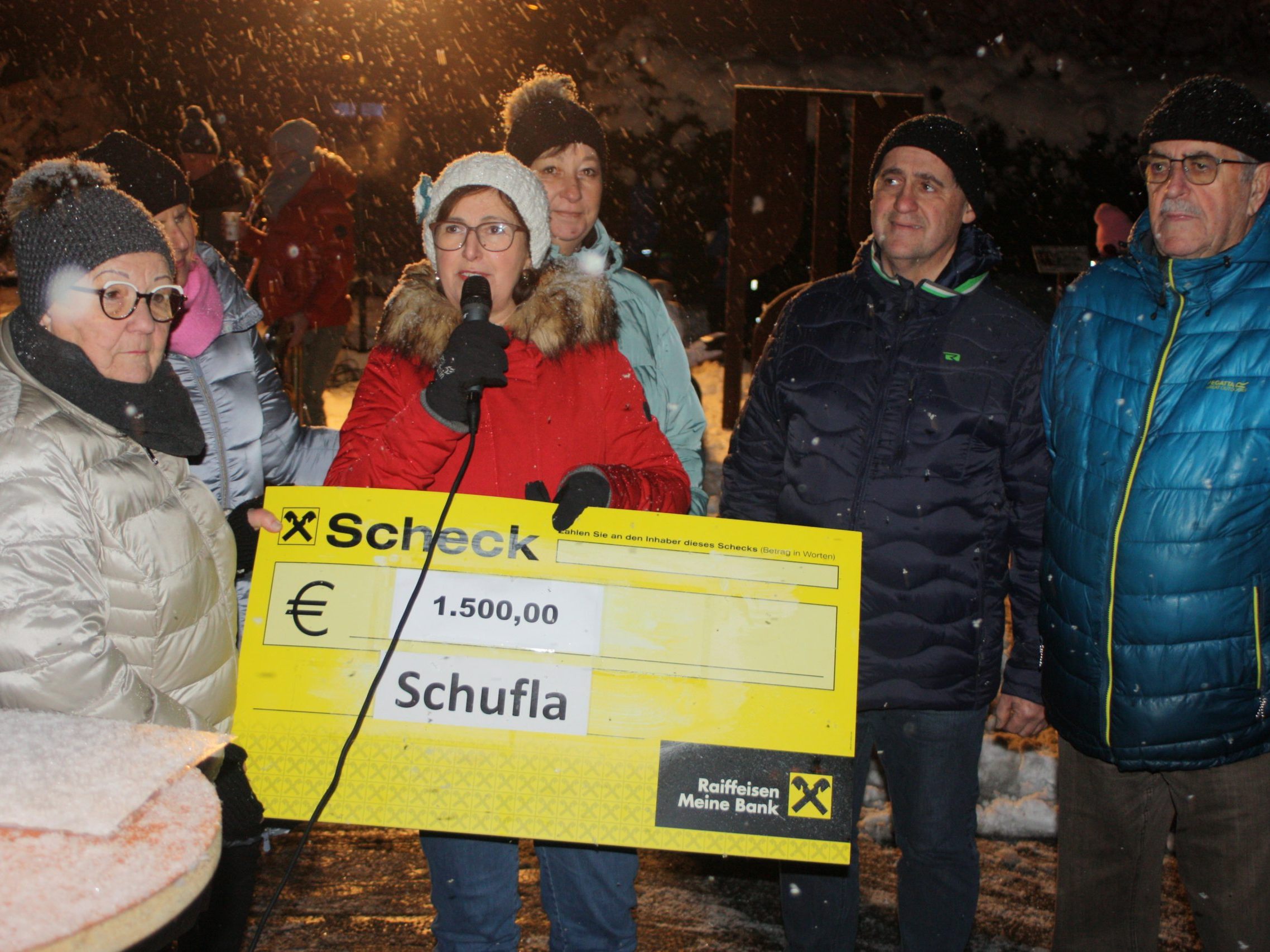 Rankweil Ortsteil In der Schaufel spendet 1500 Euro für den Rankweiler Verein für seelische Gesundheit. Rankweil Ortsteil In der Schaufel spendet 1500 Euro für den Rankweiler Verein für seelische Gesundheit.