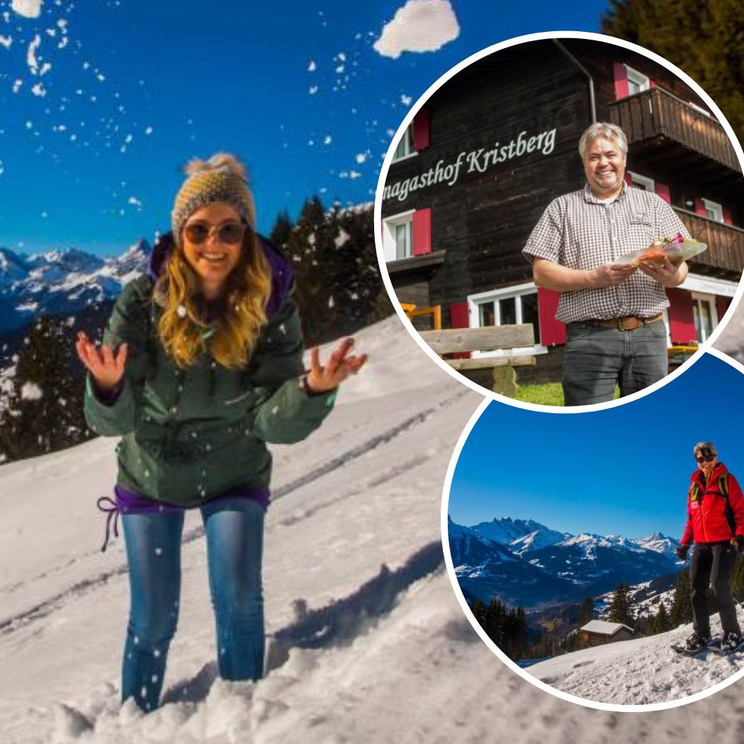 Ob Wandern und Mountainbiken im Sommer oder Skifahren und Rodeln im Winter: Die Vielfalt an Aktivitäten macht den Kristberg zum idealen Ausflugsziel.