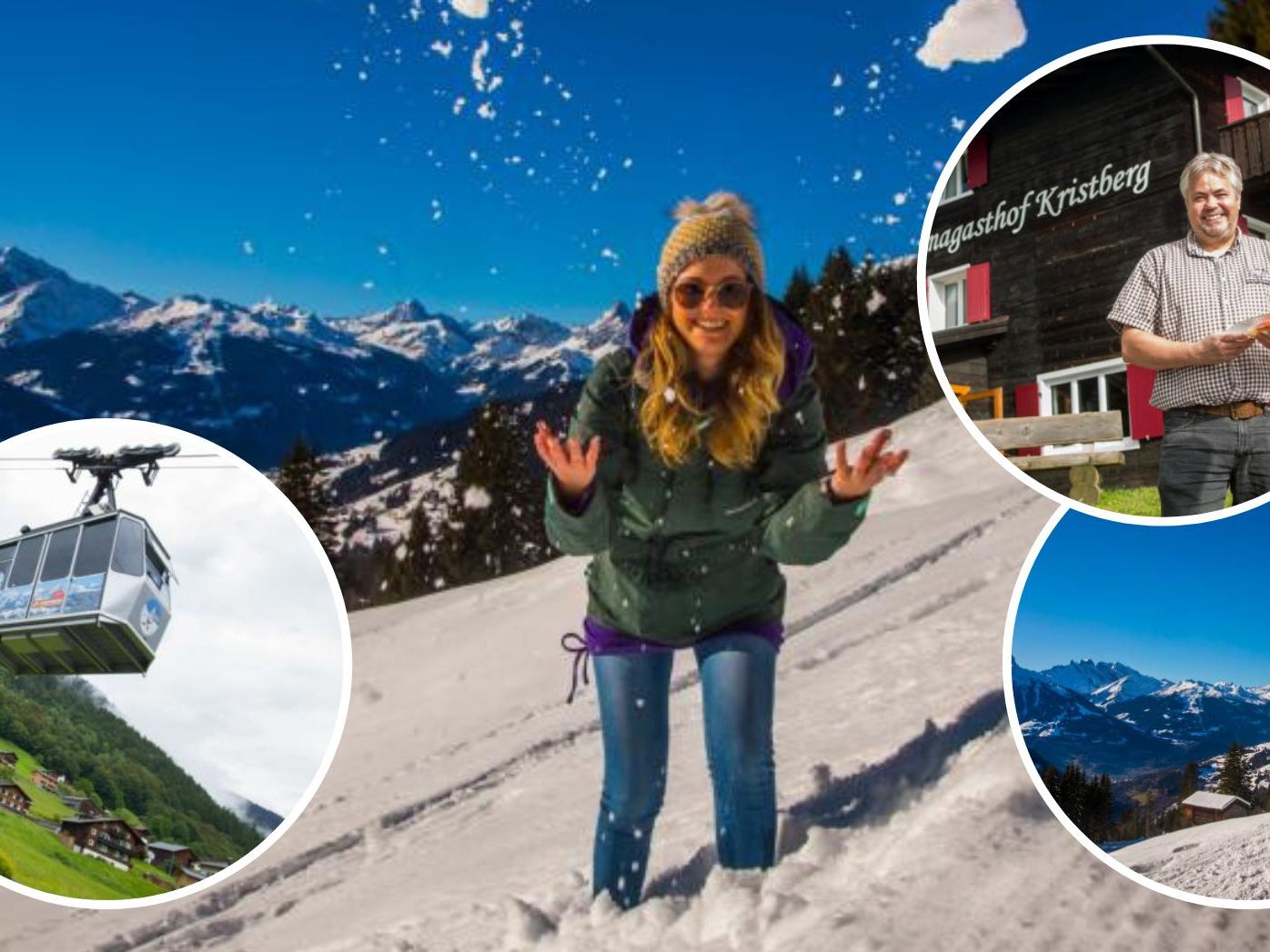 Ob Wandern und Mountainbiken im Sommer oder Skifahren und Rodeln im Winter: Die Vielfalt an Aktivitäten macht den Kristberg zum idealen Ausflugsziel.