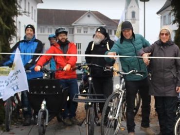Eröffnung der Radsaison am Neujahrstag