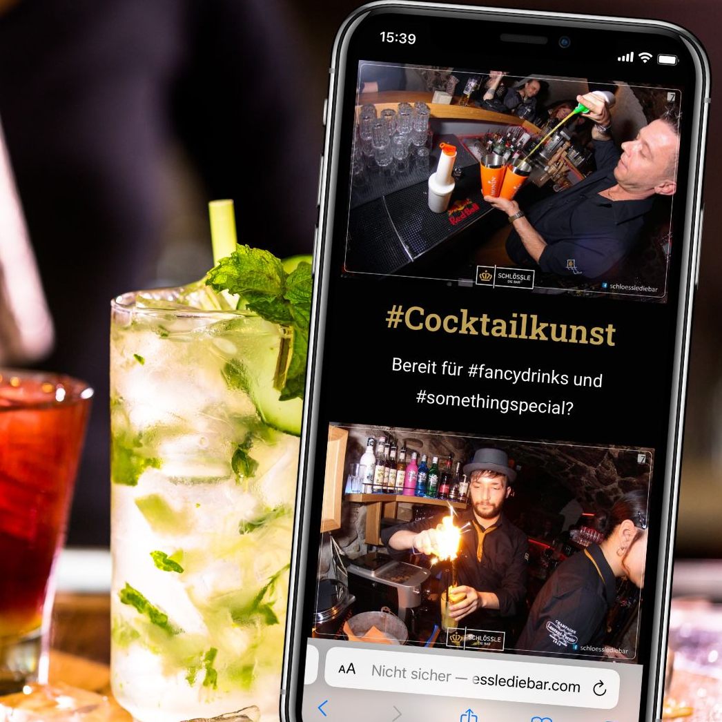 Neben einer großen Auswahl an alkoholischen Getränken überzeugt das Schlössle auch durch seine abwechslungsreiche Speisekarte.