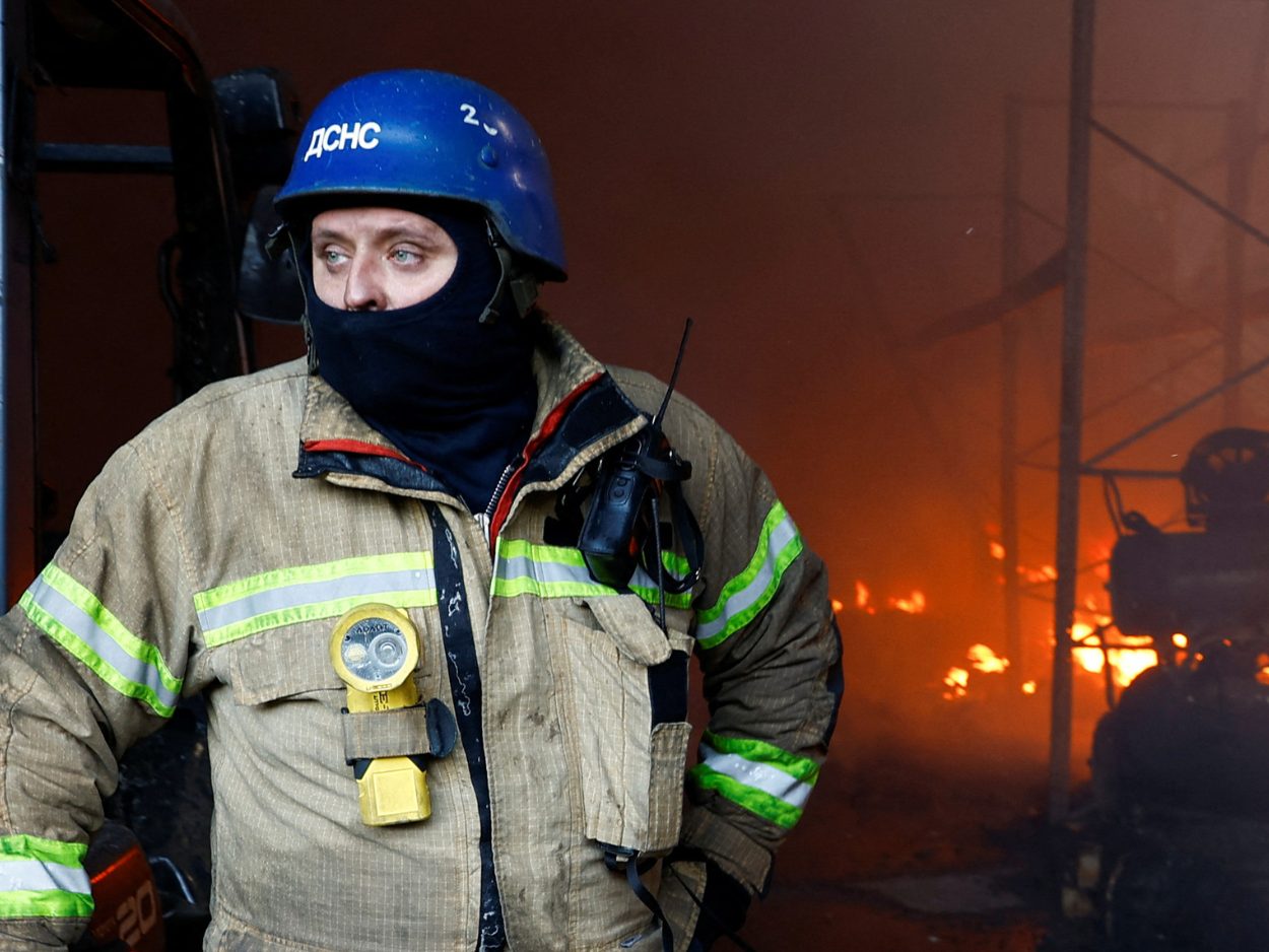 Nicht nur in Kiew gab es am Freitag schwere Attacken. Nicht nur in Kiew gab es am Freitag schwere Attacken.