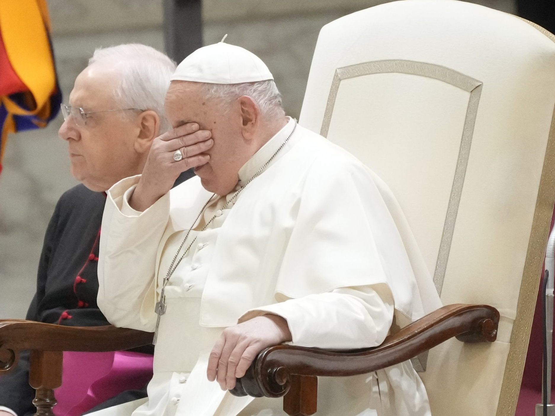 Papst Franziskus bei seiner Generalaudienz im Vatikan.