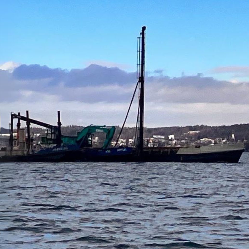 In Bregenz sind die Bagger aufgefahren