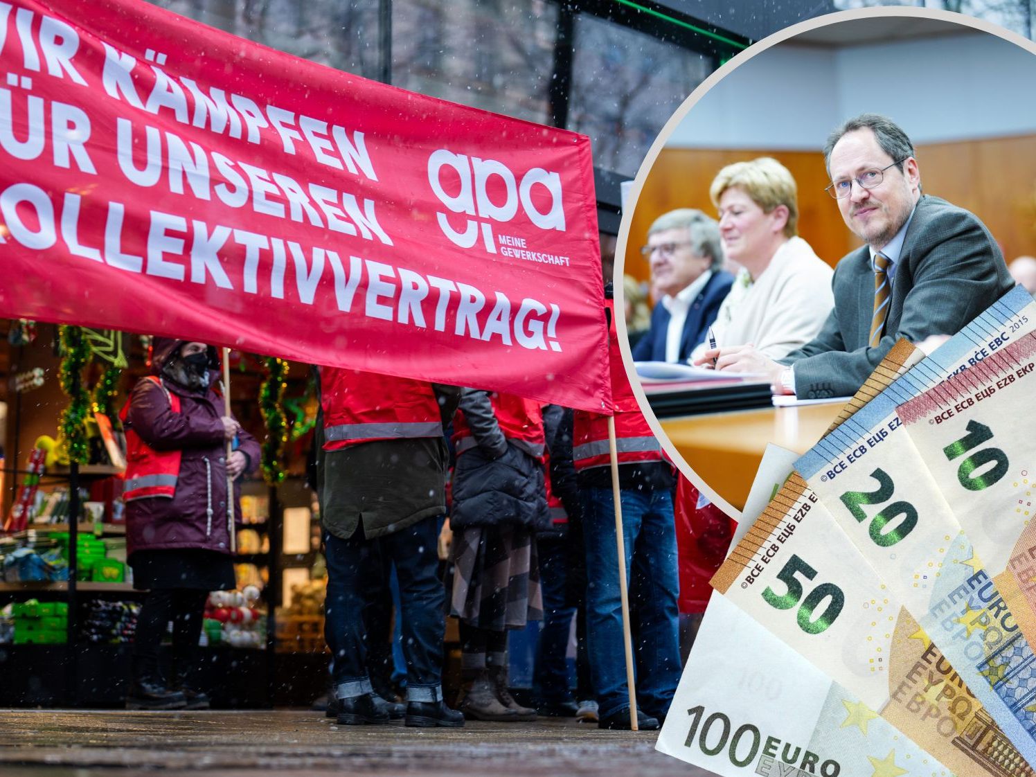 Fünfte Runde mit Damoklesschwert Streik am 8. Dezember