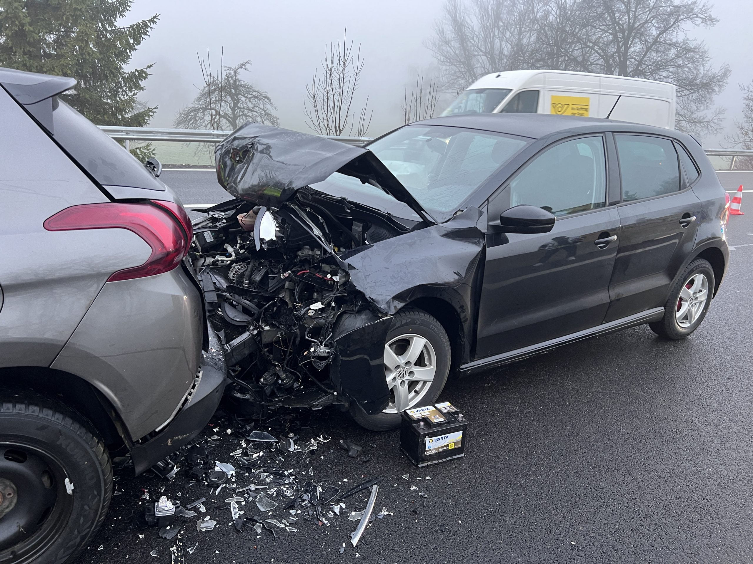 Unfall auf der A14 bei Dornbirn-West: Kilometerlanger Stau