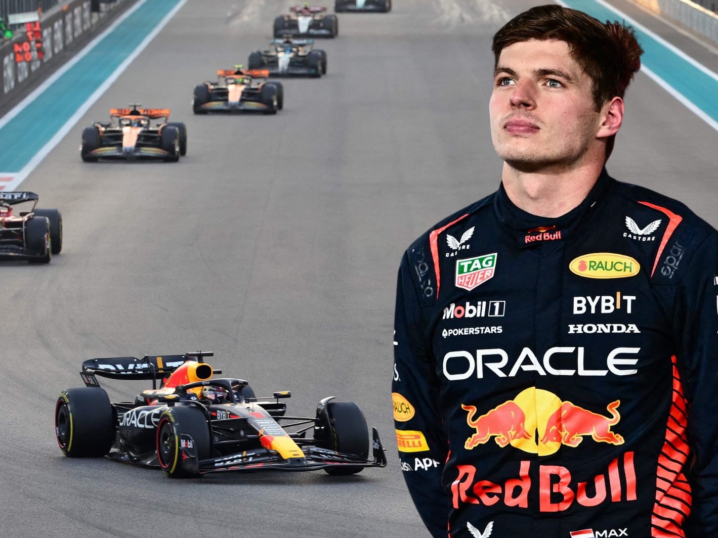 Max Verstappen erholt sich von der Rennsaison 2023. Max Verstappen erholt sich von der Rennsaison 2023.