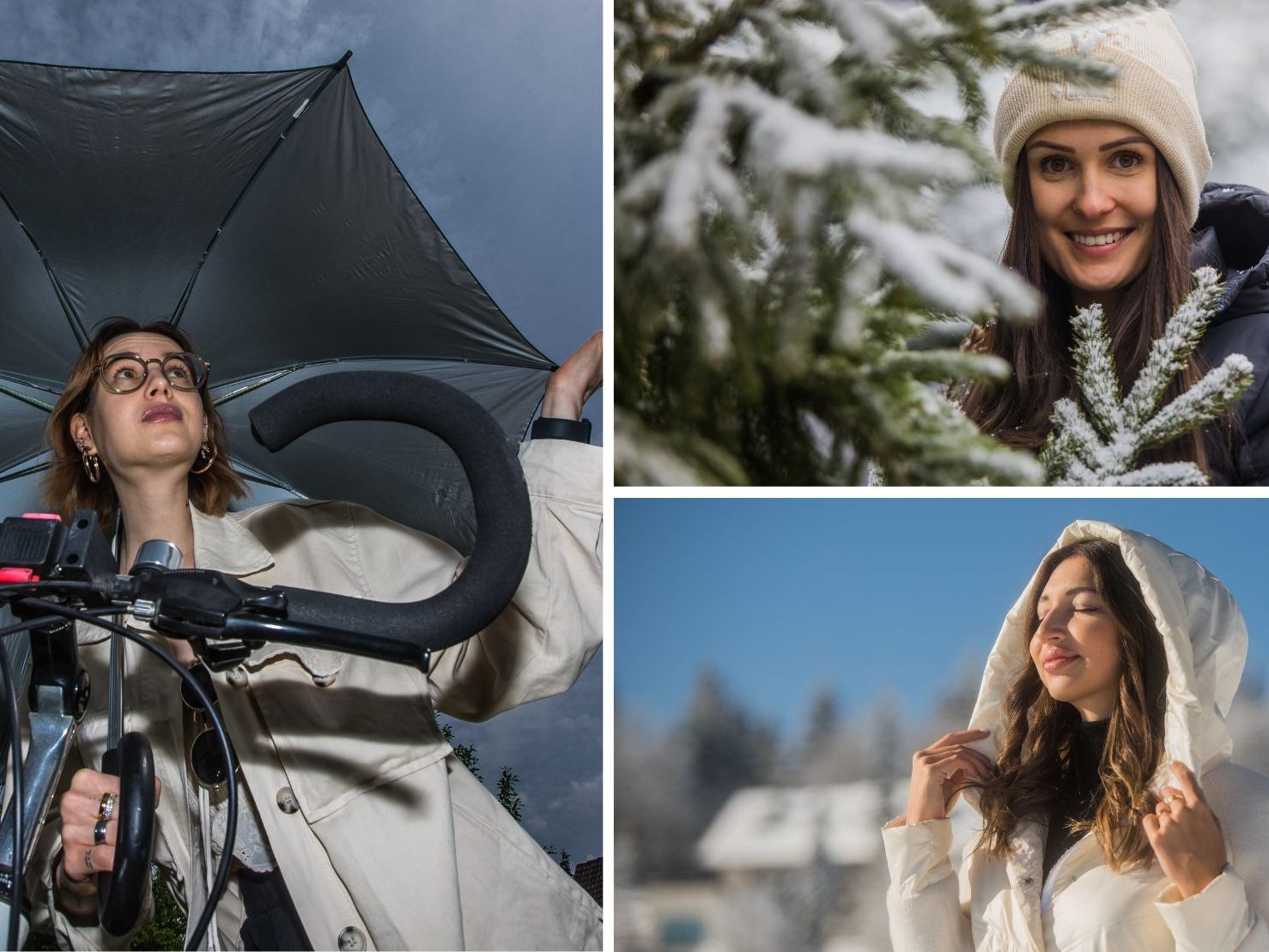 Schnee gibt es am Wochenende nur in höheren Lagen