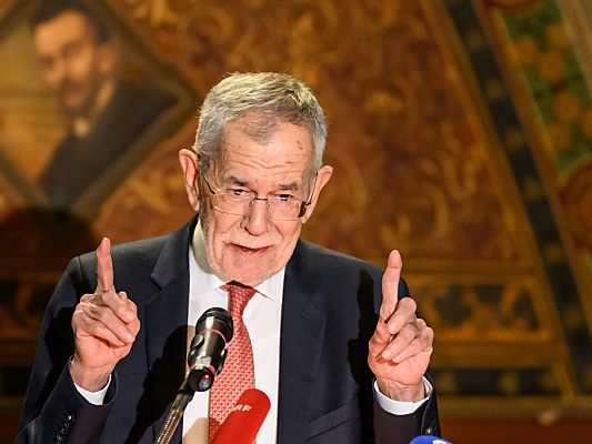 Van der Bellen feiert nur im kleinen Kreis