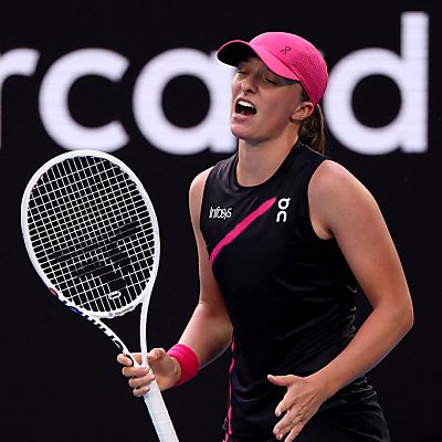 Swiatek musste sich gegen Noskva ganz schön ärgern