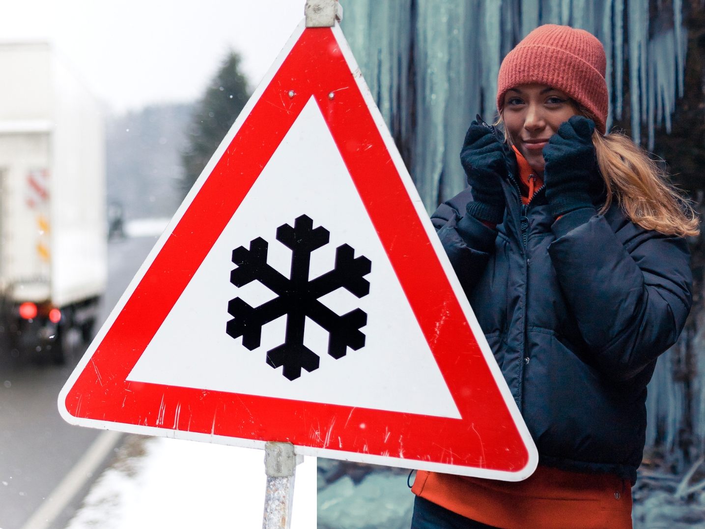 Achtung! Glatteisgefahr am Mittwochmorgen.