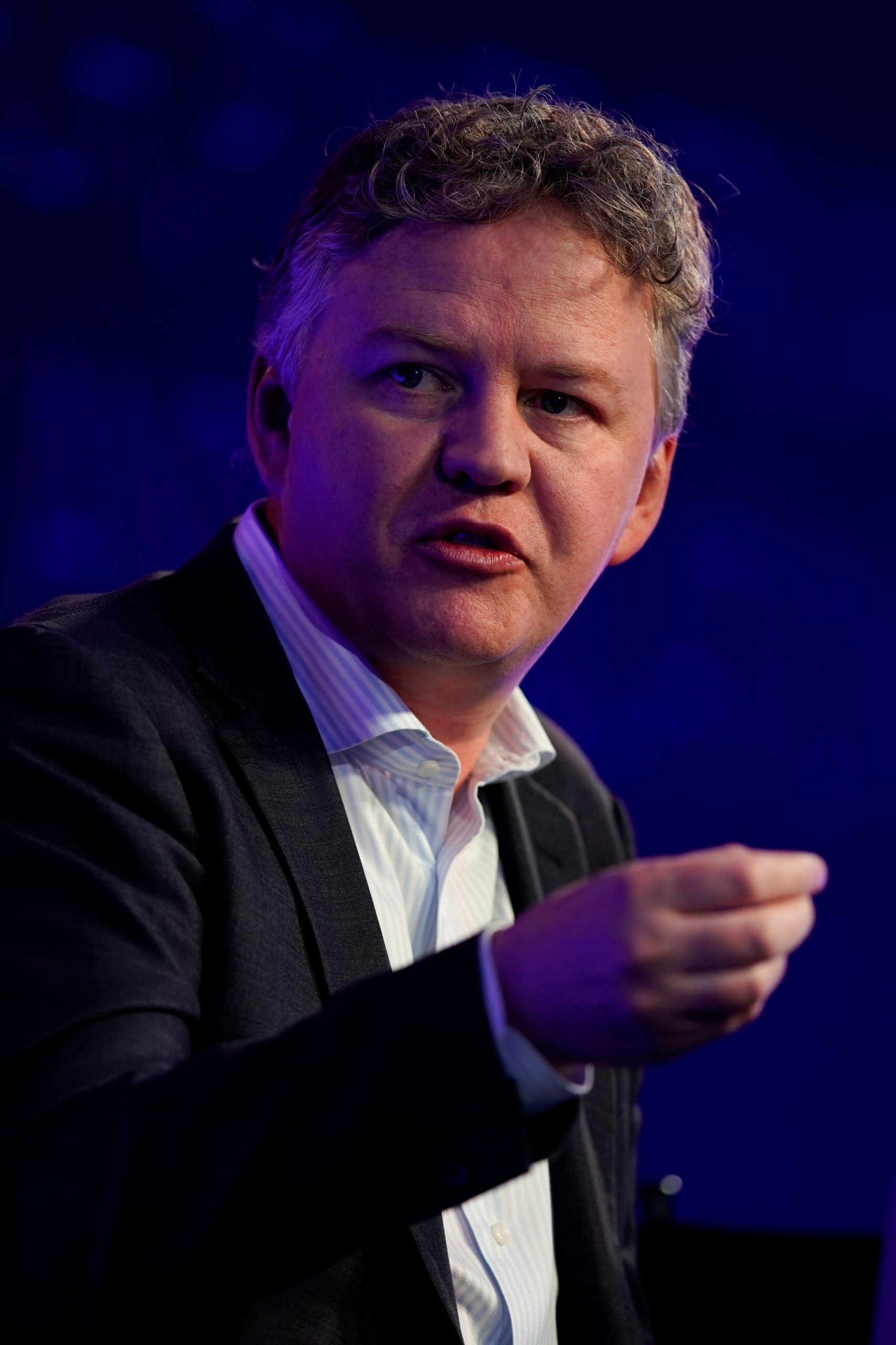 Matthew Prince, Mitbegründer und CEO von CloudFlare, spricht am 21. Oktober 2019 auf der WSJTECH-Live-Konferenz in Laguna Beach, Kalifornien, USA.